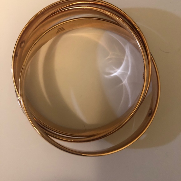 Bronze Italy rose colored interlocking bracelet - Picture 6 of 6